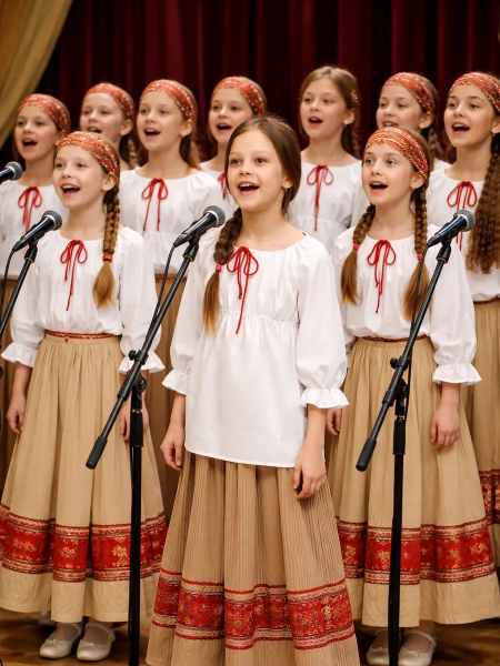 Русская народная рубашка "Колокольчики" СоЛнЦе | Купить детскую рубаху